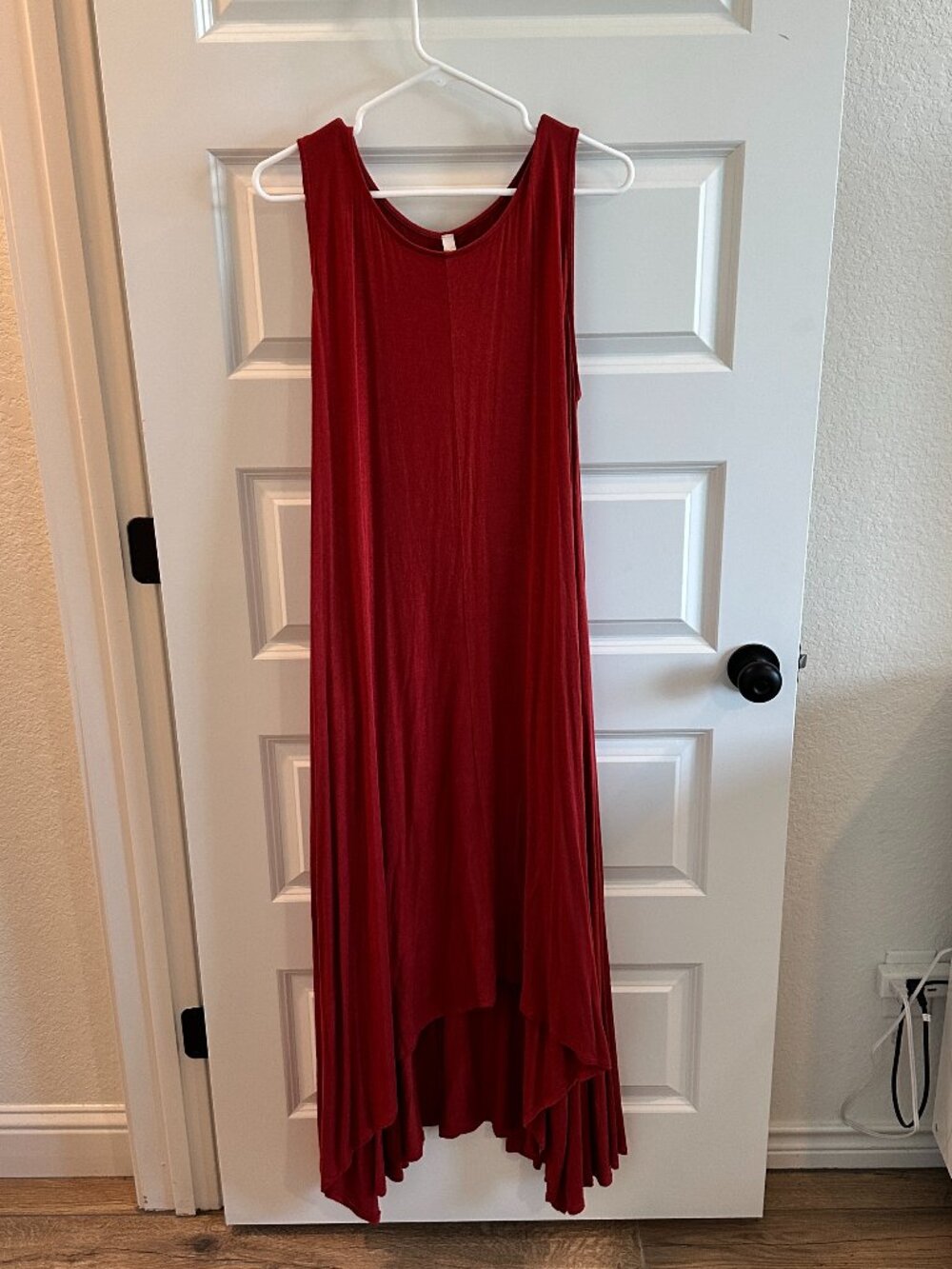 Love In Maxi Dress in Red/Orange size XL